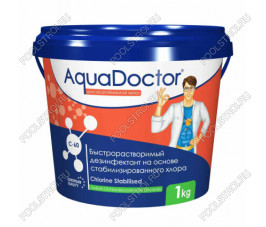 Дезинфектант на основе хлора быстрого действия AquaDoctor C-60 1 кг Дезинфектант на основе хлора быстрого действия AquaDoctor C-60 1 кг