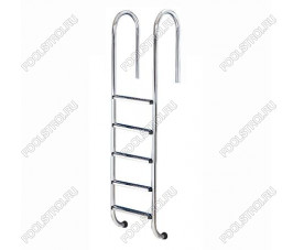 Лестница  5 ступеней  (у.б.) Flexinox WALL  AISI-316 (87131157)