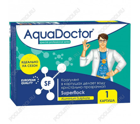 Коагулянт AquaDoctor Superflock Mini в картушах 1 шт